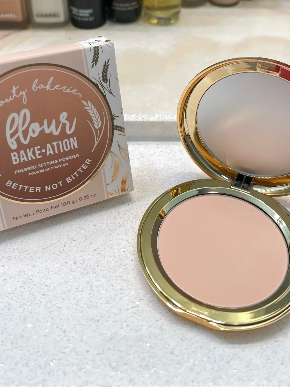 Beauty Bakerie ~ ‘TAPIOCA’ (Neutral Pink) Pressed Setting Powder ~ Full Size 10g